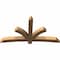 Ekena Millwork Davenport Timber Gable Bracket, Western Red Cedar, 84"W x 45"H x 5 1/2"D x 5 1/2"F, 13/12 Pitch GBW084X45X0606DAV00SWR - alternate 5